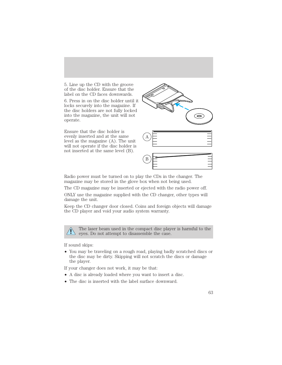 Controls and features | FORD 1999 Crown Victoria User Manual | Page 63 / 208