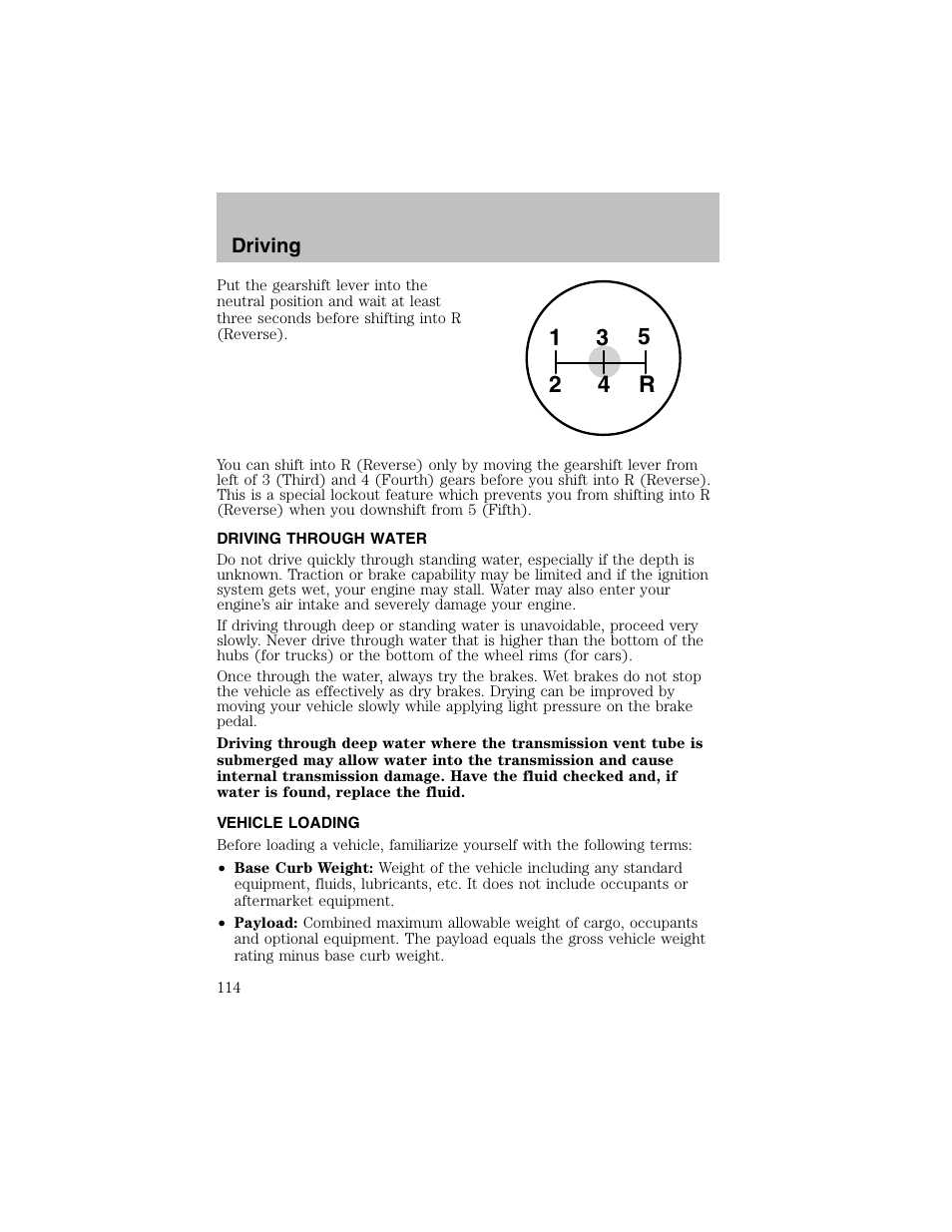 FORD 2002 Escort User Manual | Page 114 / 208