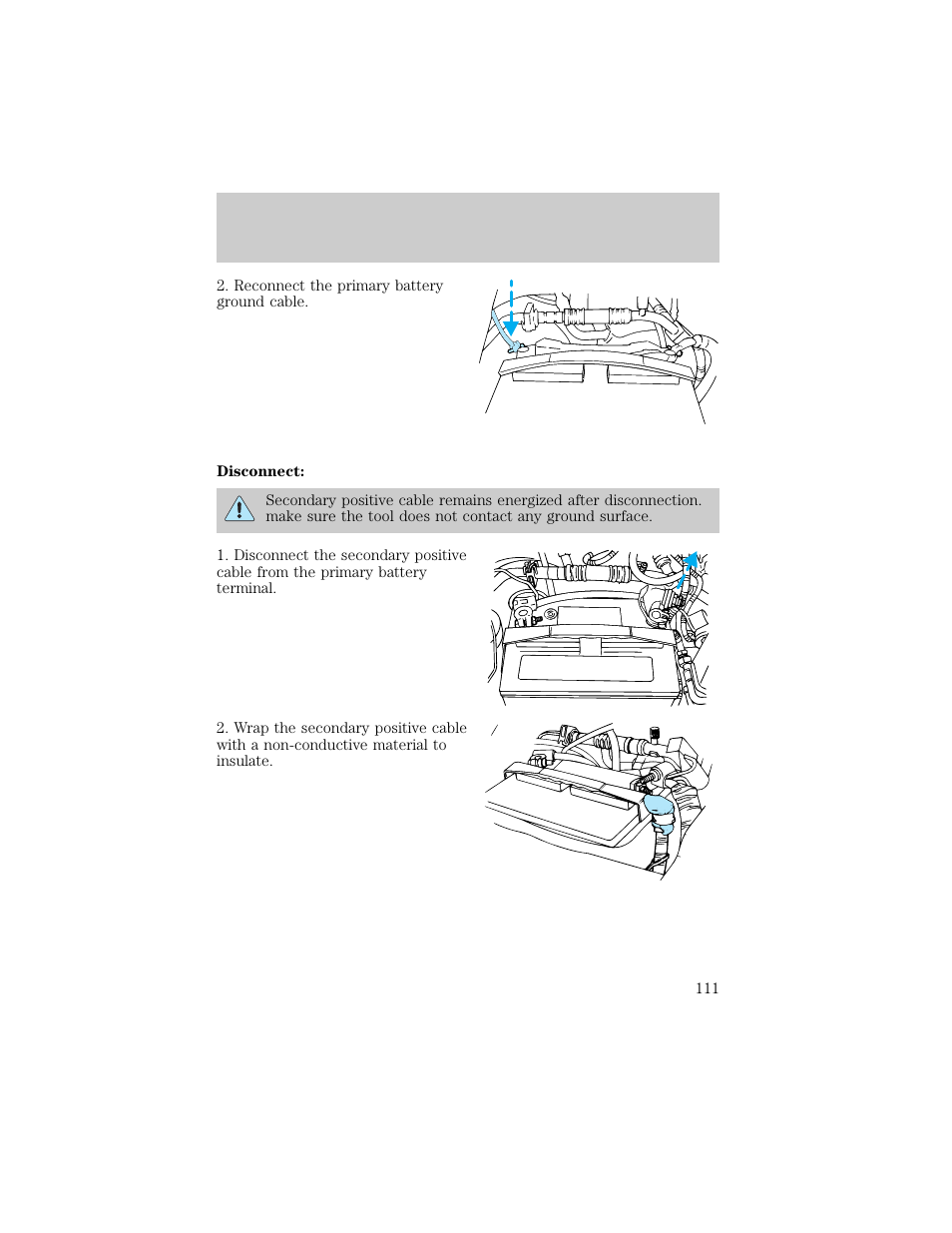 Maintenance and care | FORD 1998 E-150 User Manual | Page 111 / 144