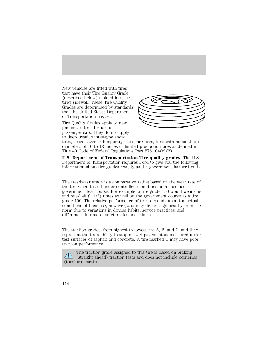 Maintenance and care | FORD 1998 E-150 User Manual | Page 114 / 144