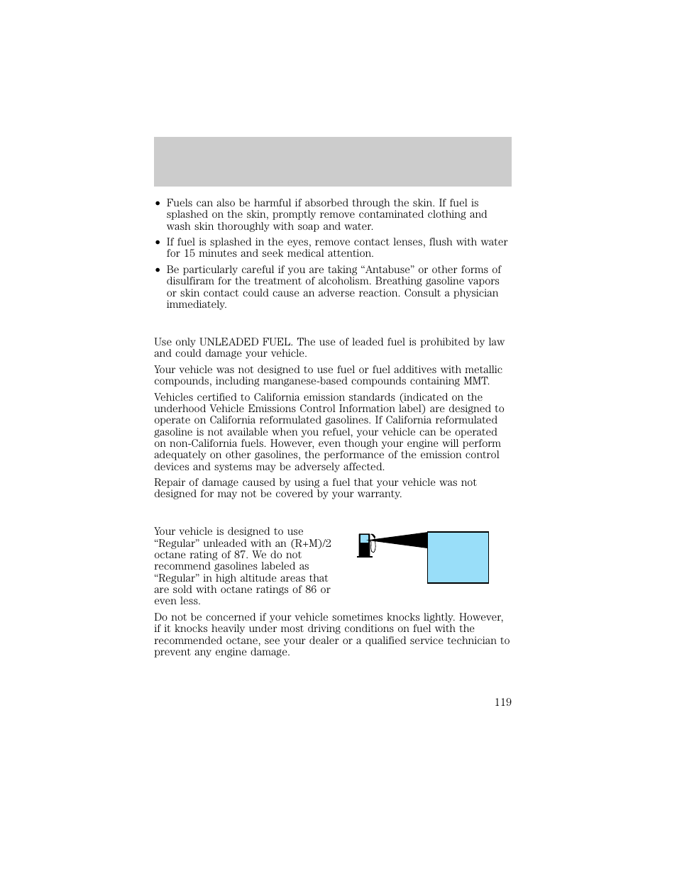 FORD 1998 E-150 User Manual | Page 119 / 144