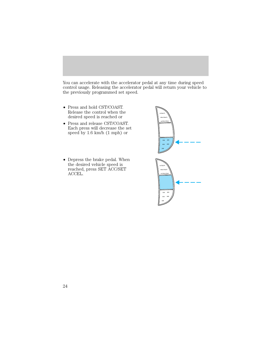 Controls and features | FORD 1998 E-150 User Manual | Page 24 / 144