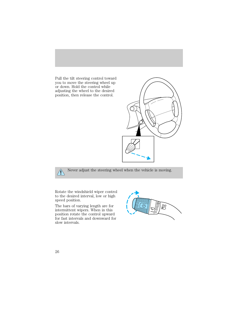 Controls and features | FORD 1998 E-150 User Manual | Page 26 / 144