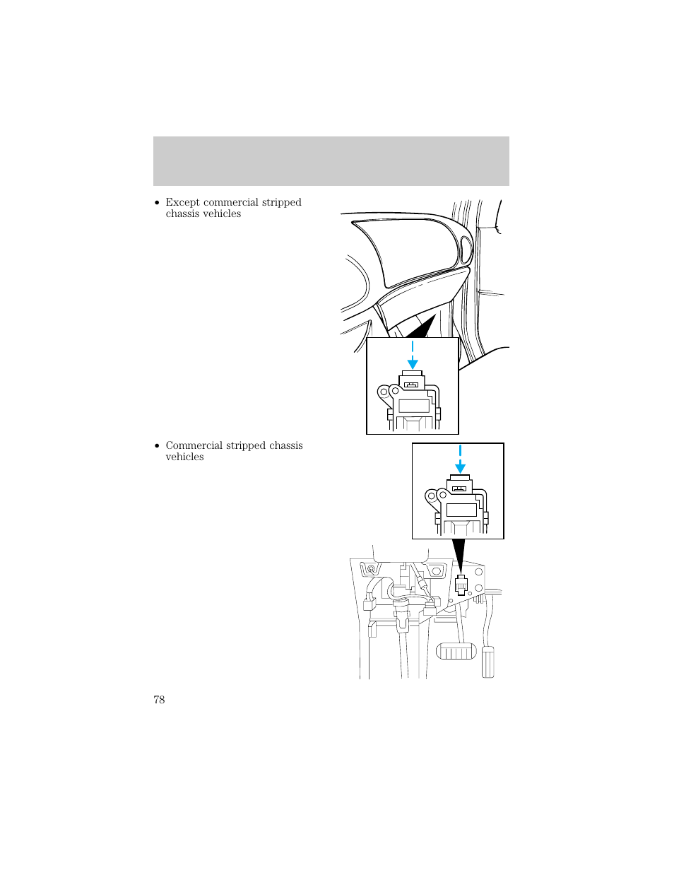 Roadside emergencies | FORD 1998 E-150 User Manual | Page 78 / 144