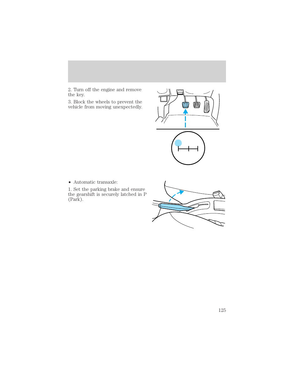 Maintenance and care | FORD 1999 Escort User Manual | Page 125 / 200