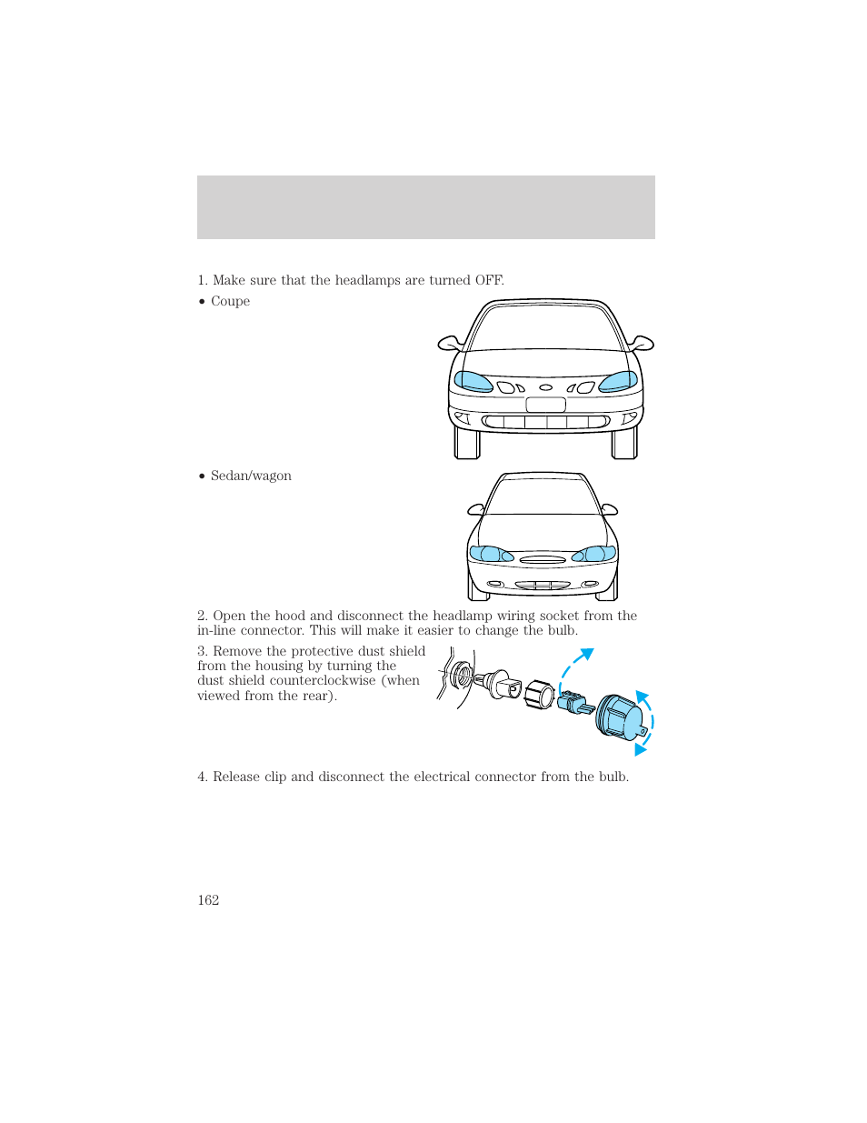 Maintenance and care | FORD 1999 Escort User Manual | Page 162 / 200