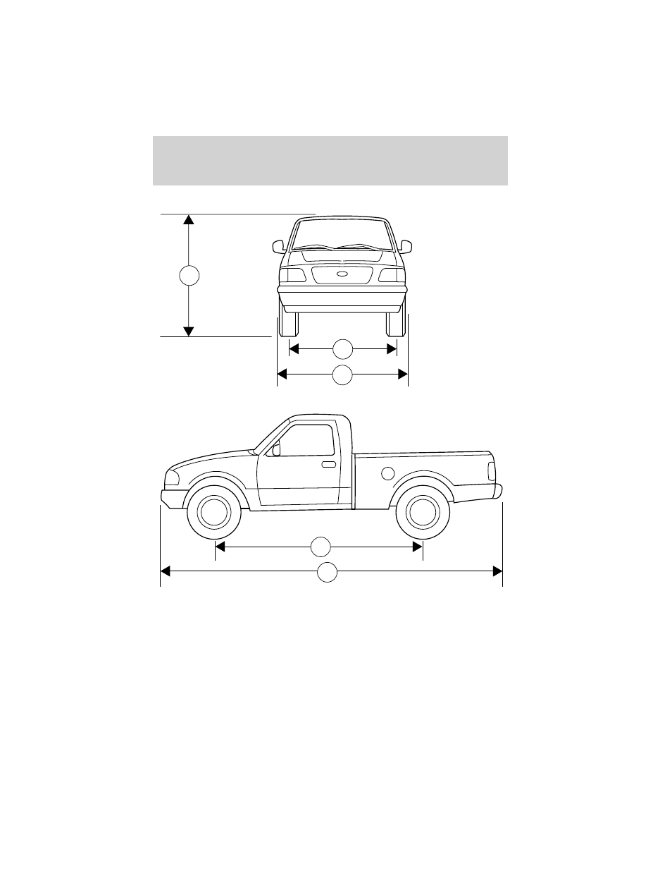 Capacities and specifications | FORD 1999 Ranger User Manual | Page 206 / 216