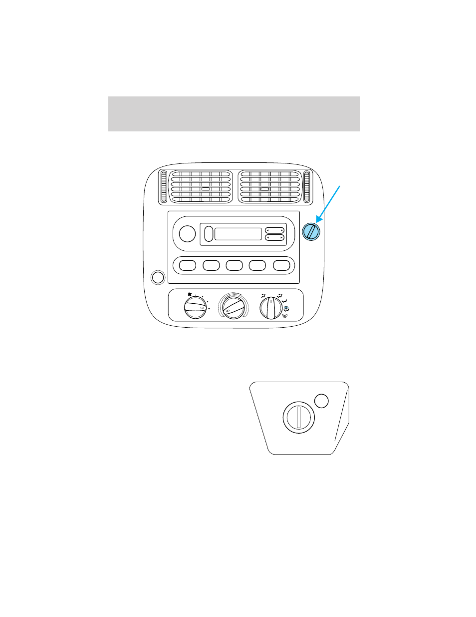 Controls and features | FORD 1999 Ranger User Manual | Page 23 / 216