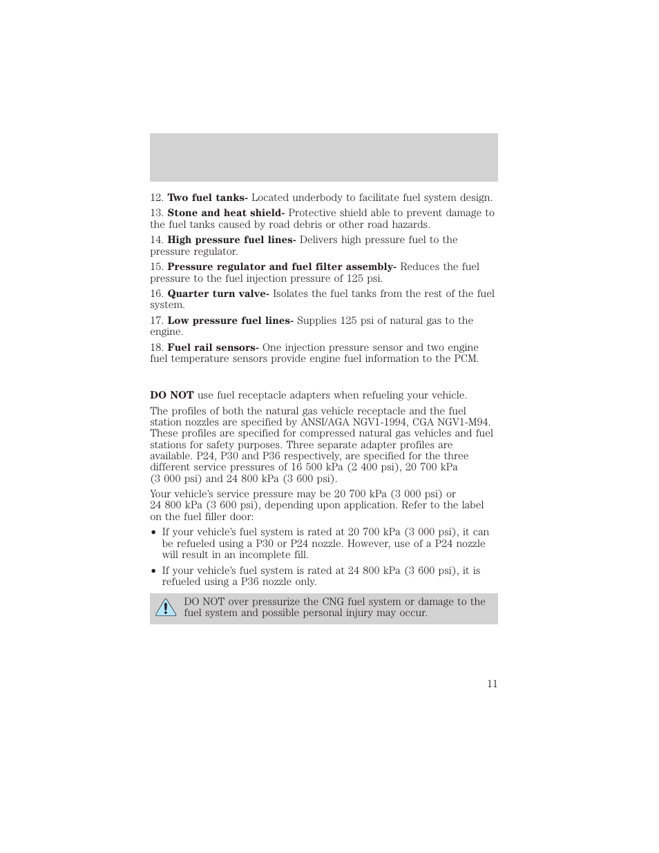 Servicing your vehicle | FORD 2000 F-150 User Manual | Page 11 / 16