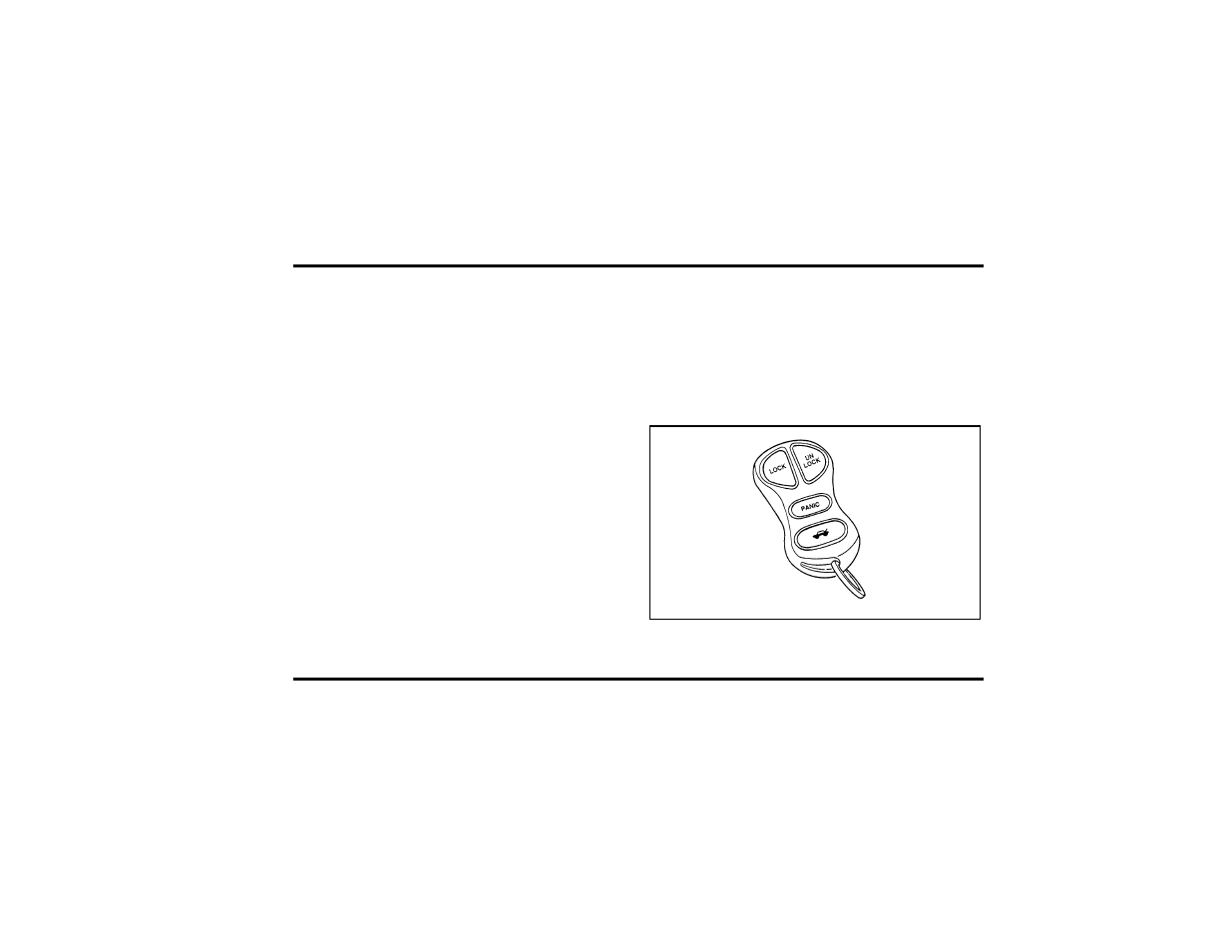Remote entry system | FORD 1999 Taurus User Manual | Page 127 / 315