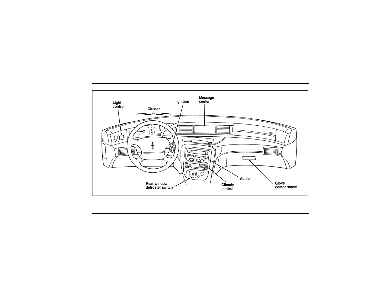 FORD 1999 Taurus User Manual | Page 13 / 315