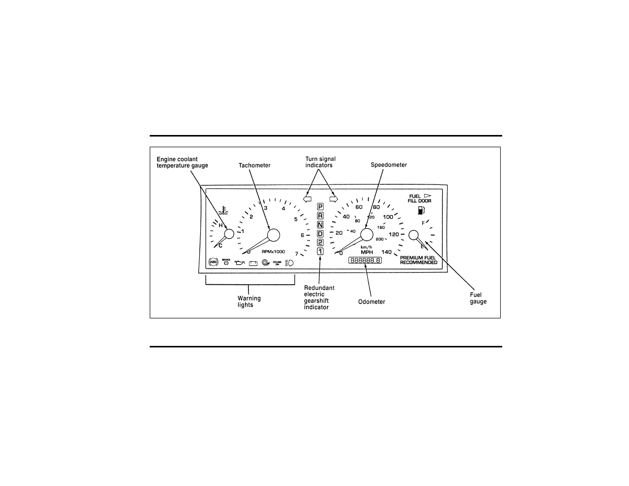 FORD 1999 Taurus User Manual | Page 14 / 315