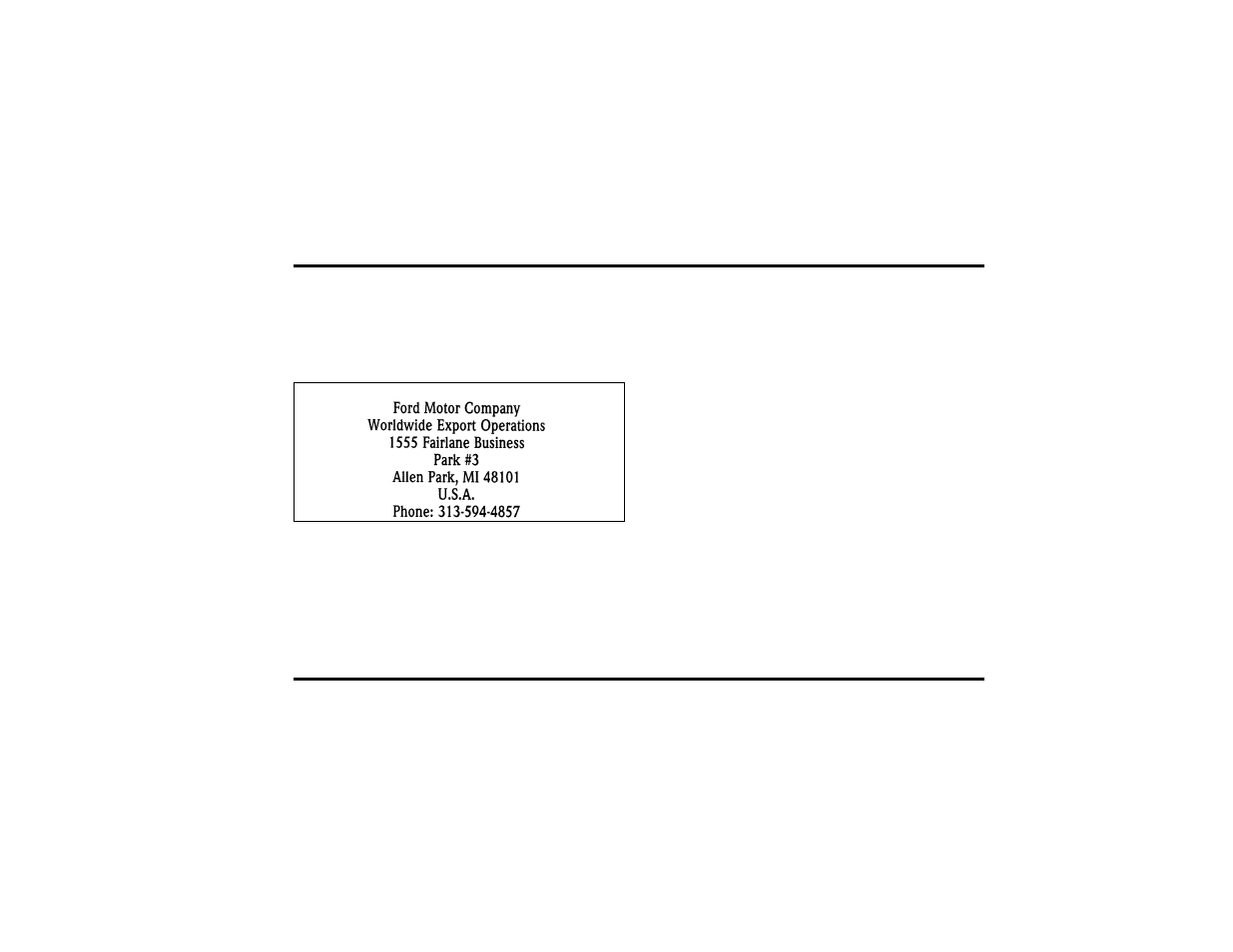 FORD 1999 Taurus User Manual | Page 283 / 315