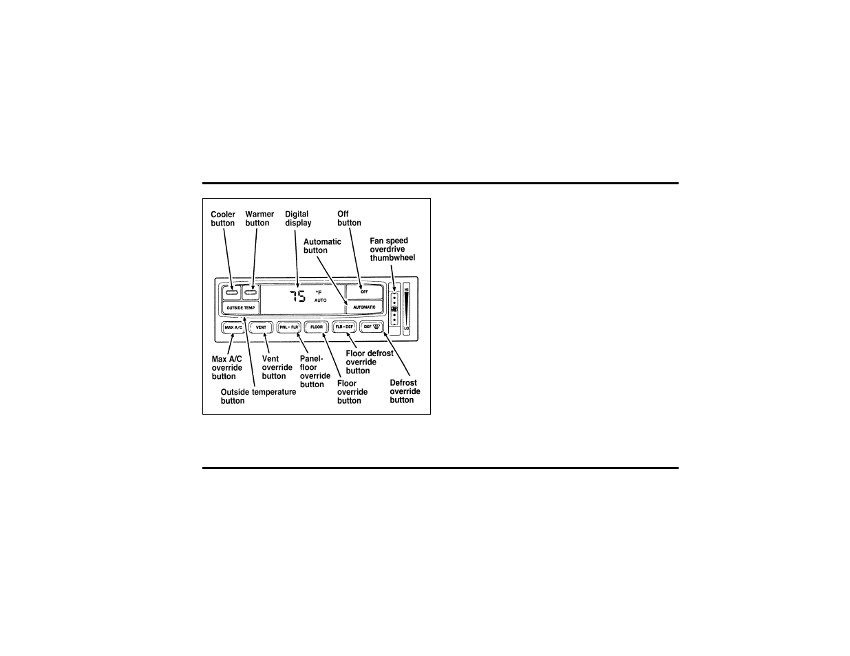 FORD 1999 Taurus User Manual | Page 75 / 315