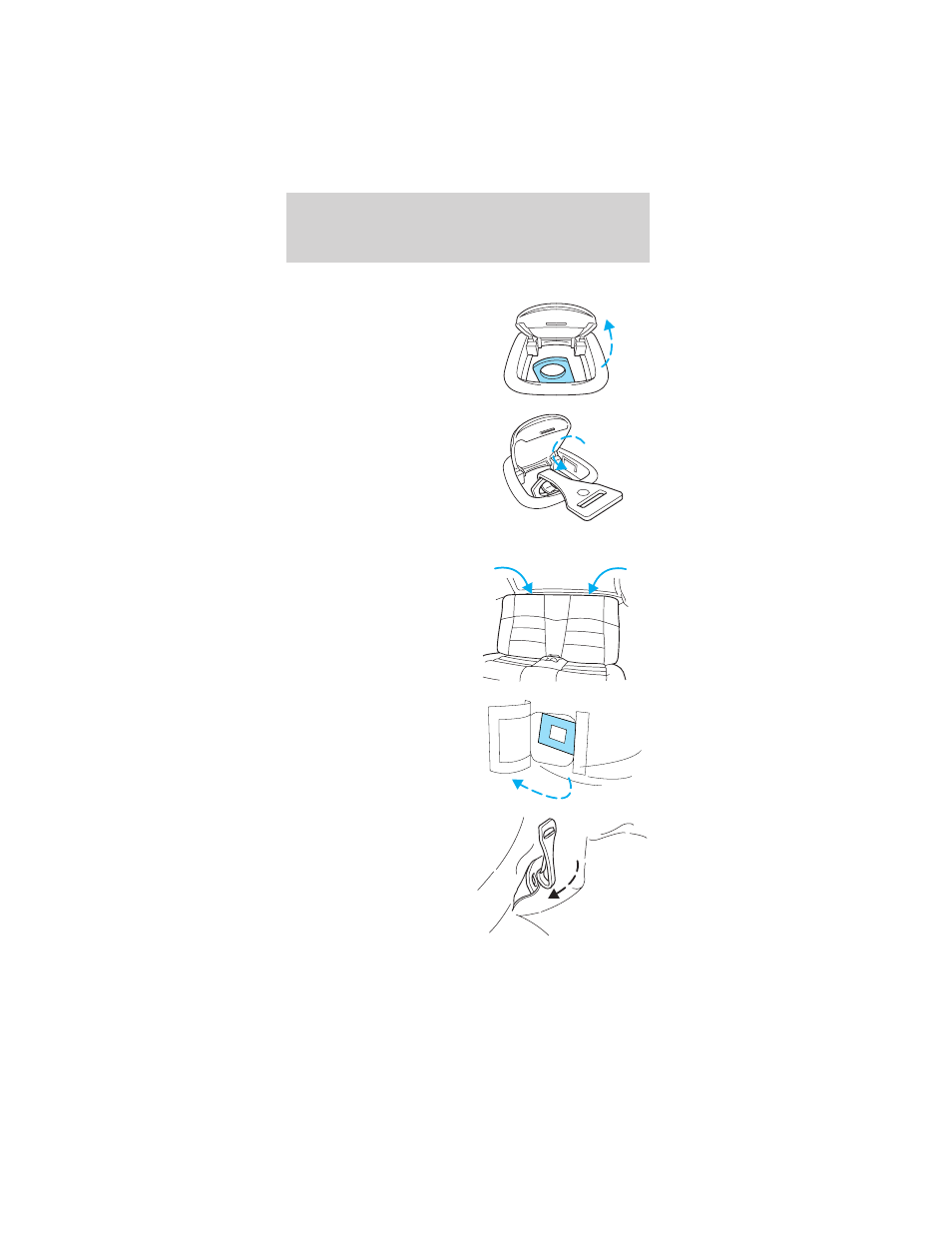 Seating and safety restraints | FORD 2002 Mustang User Manual | Page 129 / 256