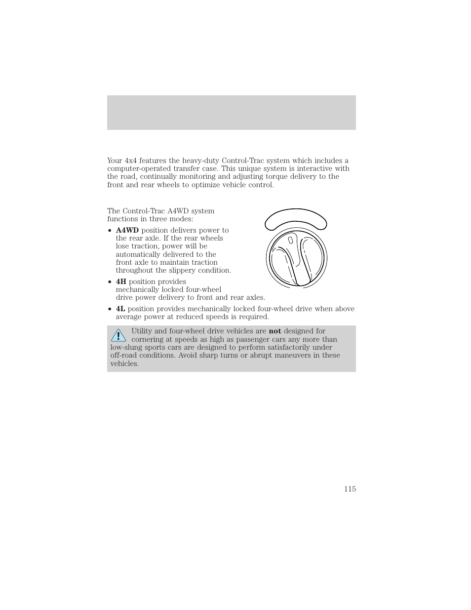 Driving | FORD 1998 Expedition User Manual | Page 115 / 216