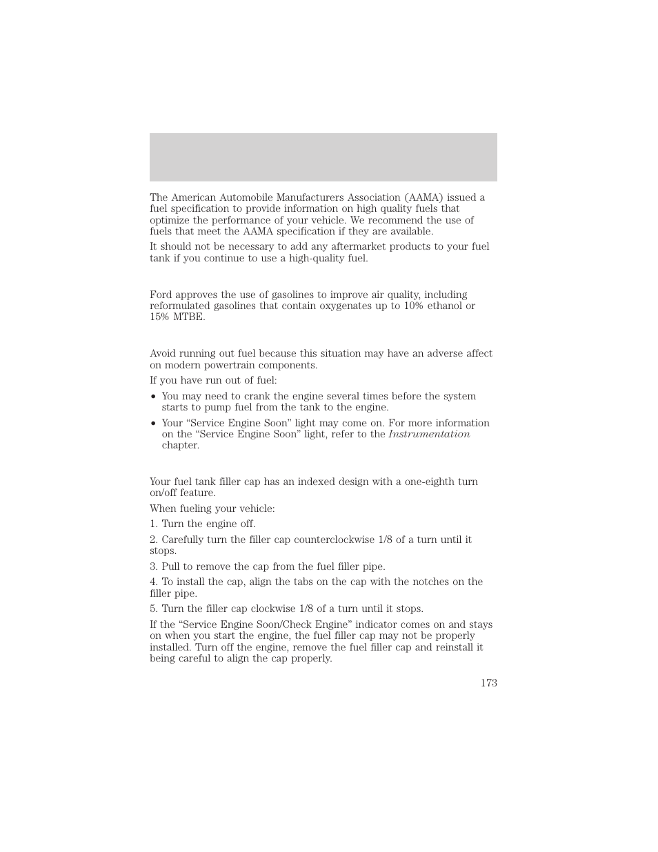 Maintenance and care | FORD 1998 Expedition User Manual | Page 173 / 216