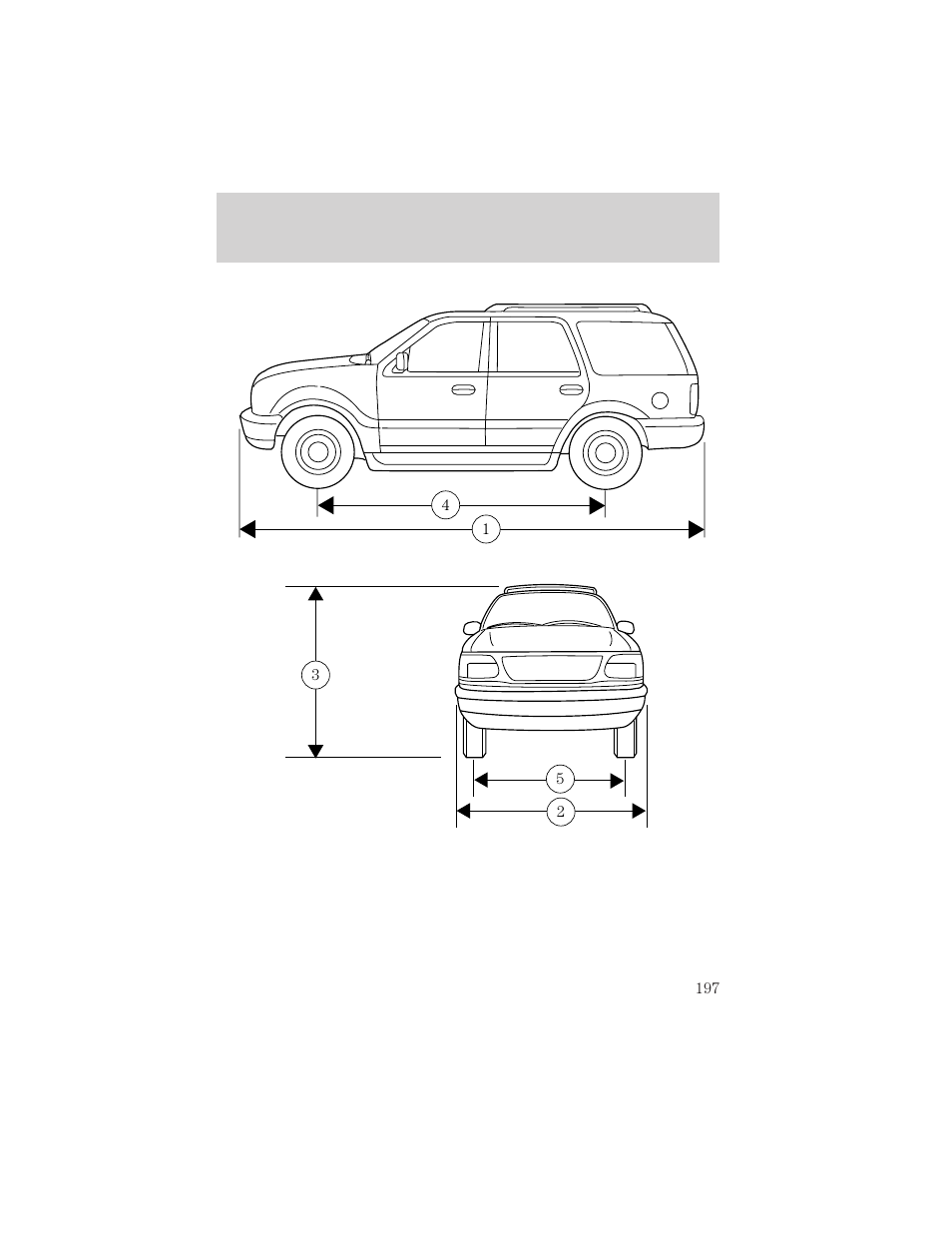 Capacities and specifications | FORD 1998 Expedition User Manual | Page 197 / 216