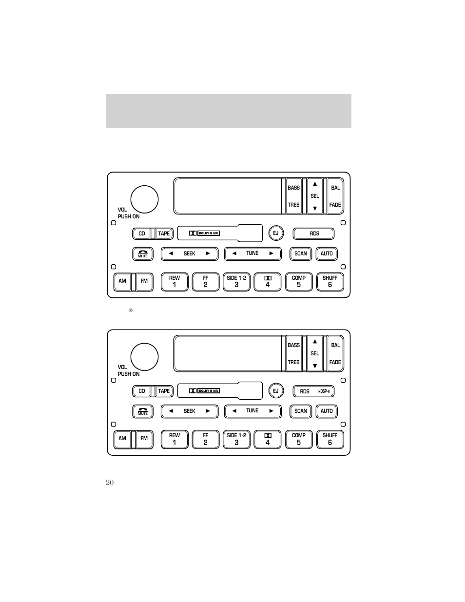 Controls and features | FORD 1998 Expedition User Manual | Page 20 / 216