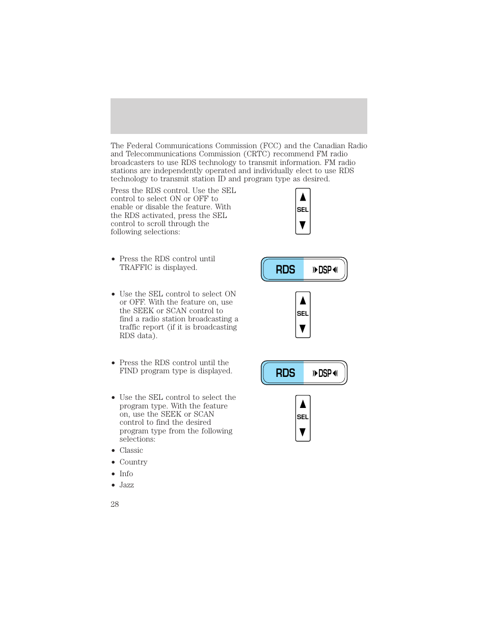Controls and features | FORD 1998 Expedition User Manual | Page 28 / 216
