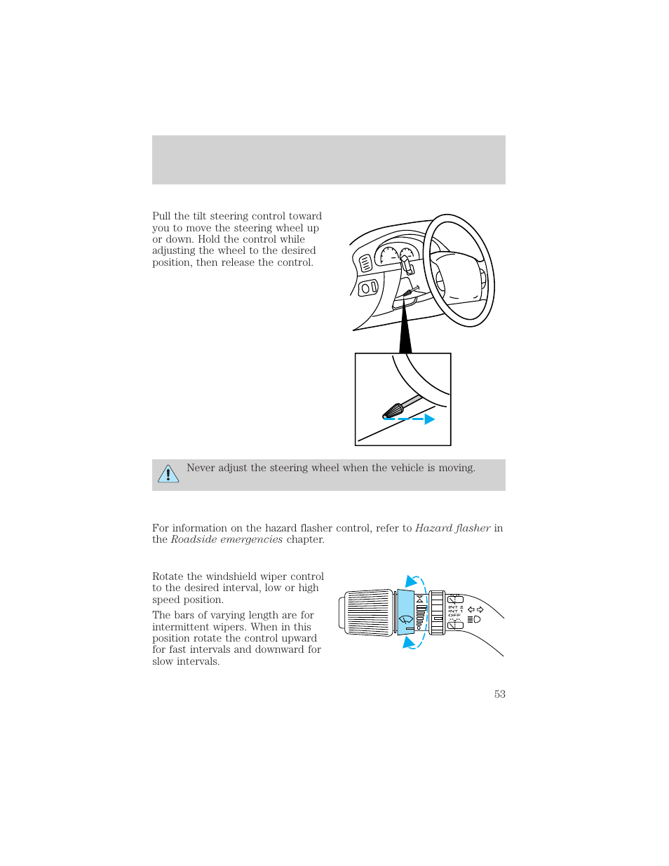 Controls and features | FORD 1998 Expedition User Manual | Page 53 / 216