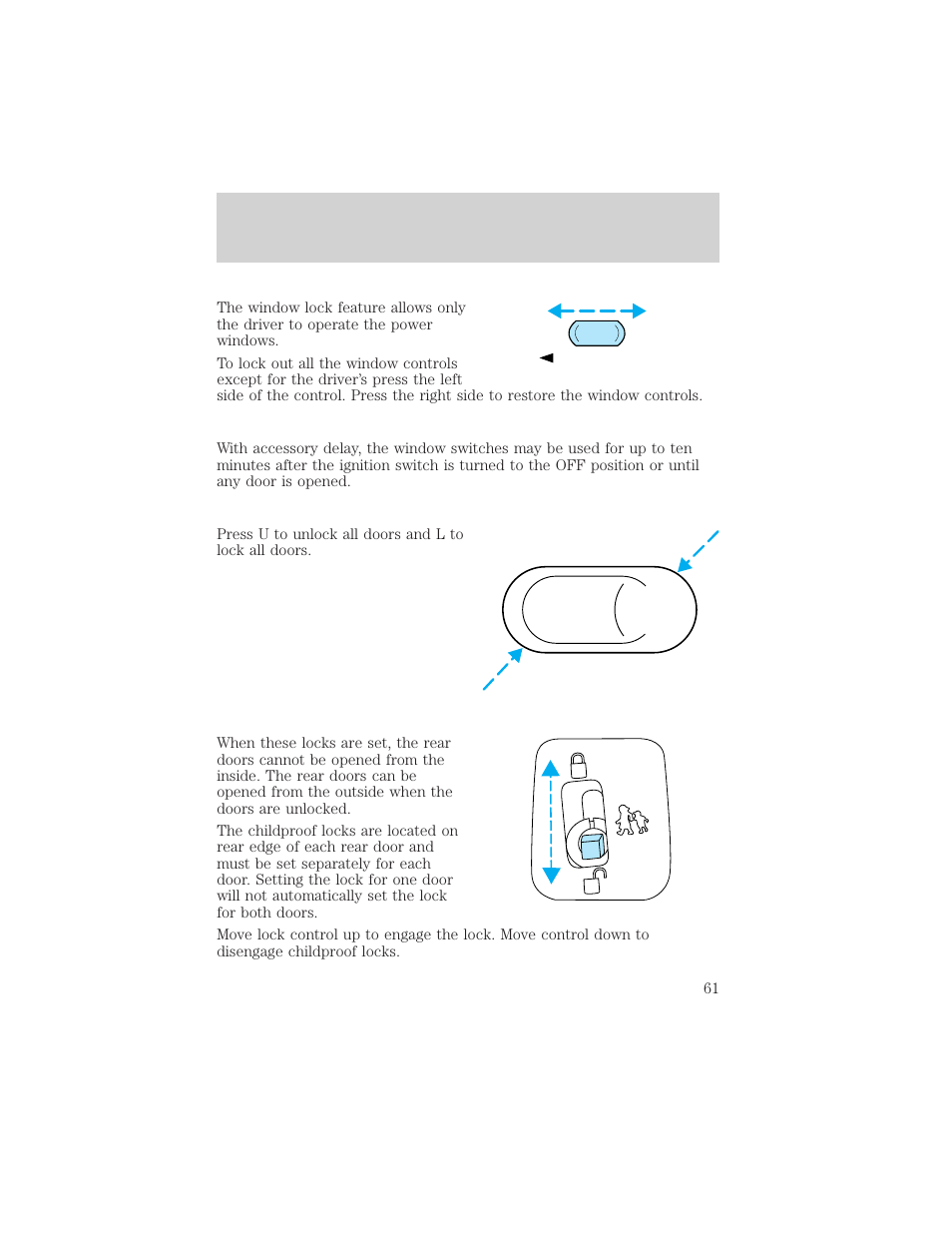 FORD 1998 Expedition User Manual | Page 61 / 216