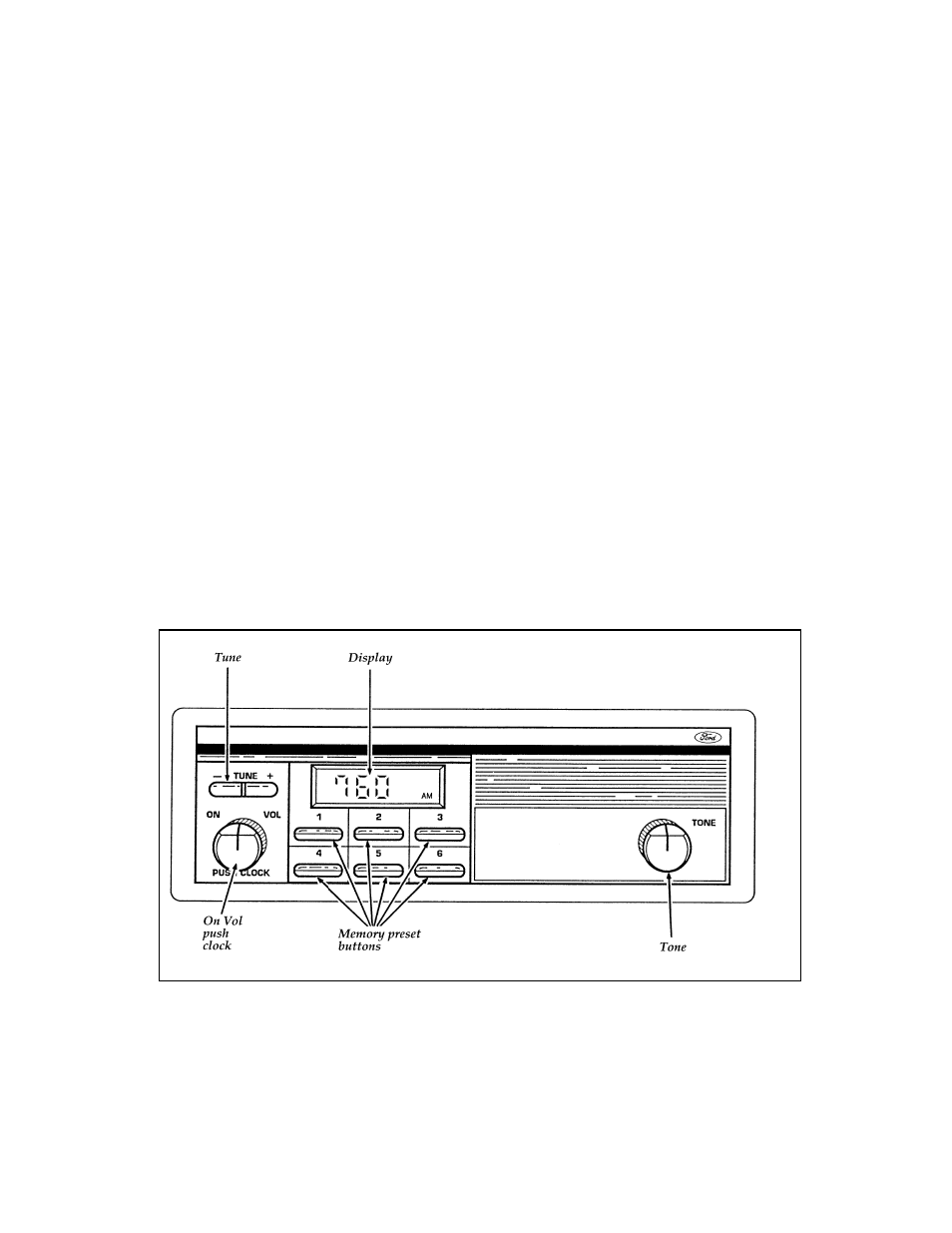 Electronic am radio | FORD Vehicle User Manual | Page 164 / 401