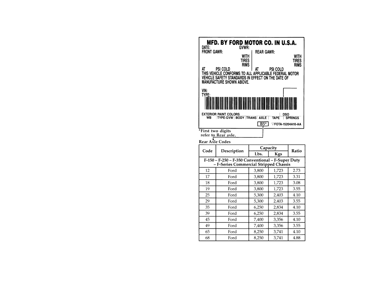 FORD Vehicle User Manual | Page 227 / 401