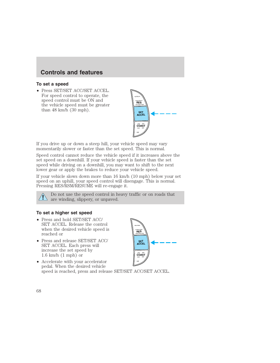 Controls and features | FORD 1999 F-350 User Manual | Page 68 / 248