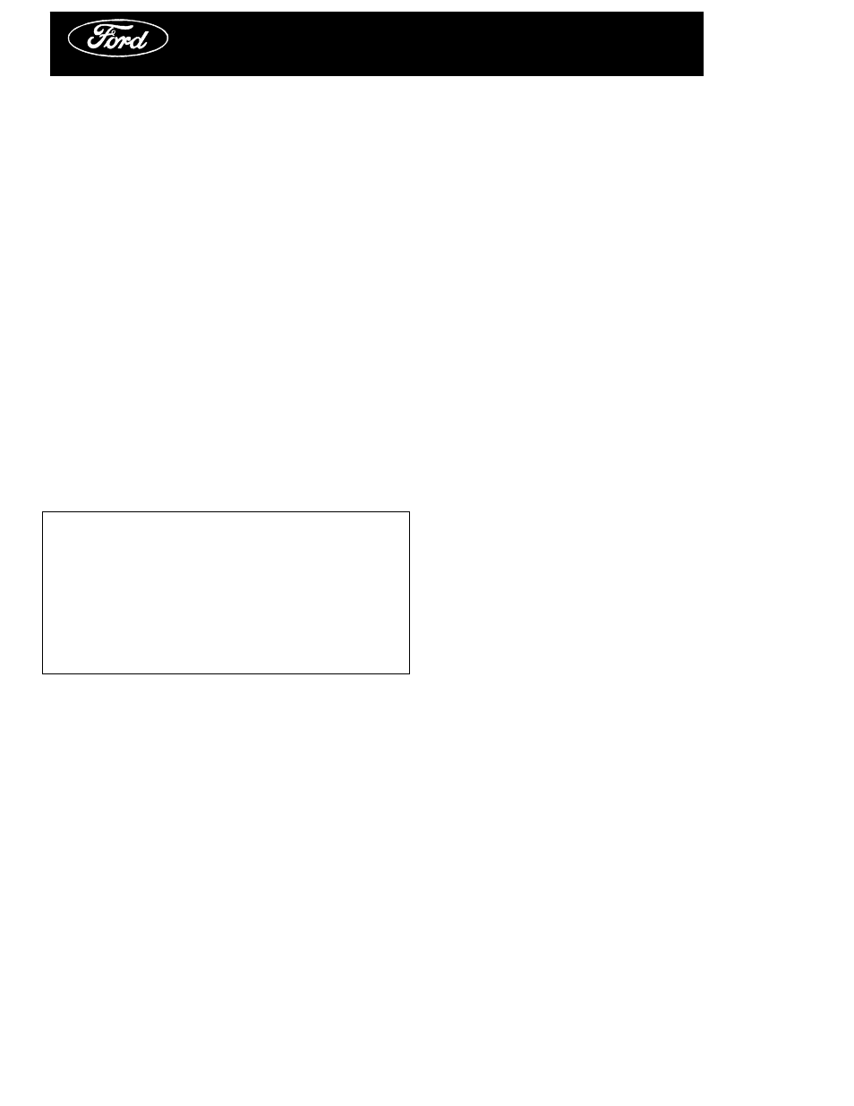 FORD 2012 WRECKER TOWING FCS-12141-12 User Manual | 8 pages