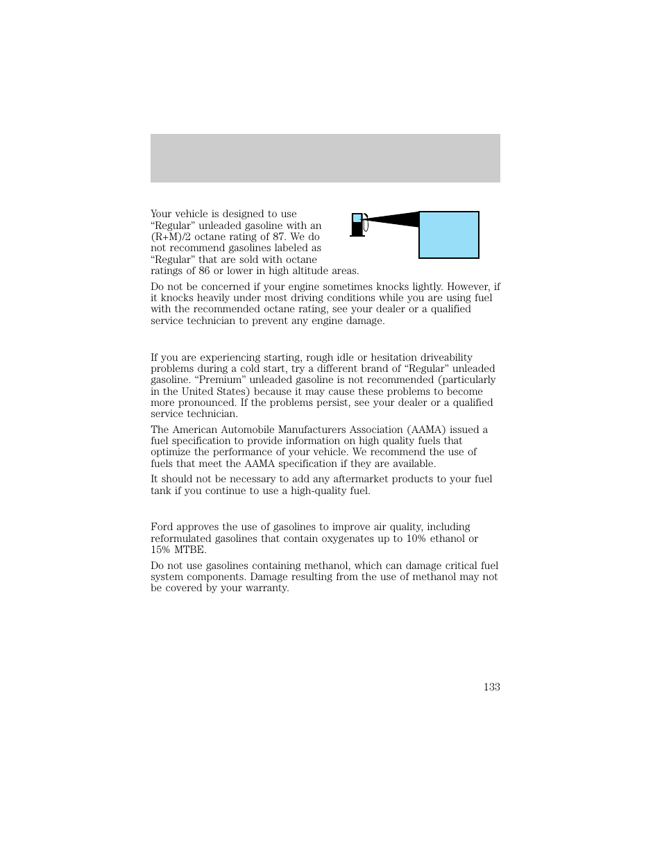 FORD 1998 Crown Victoria User Manual | Page 133 / 160