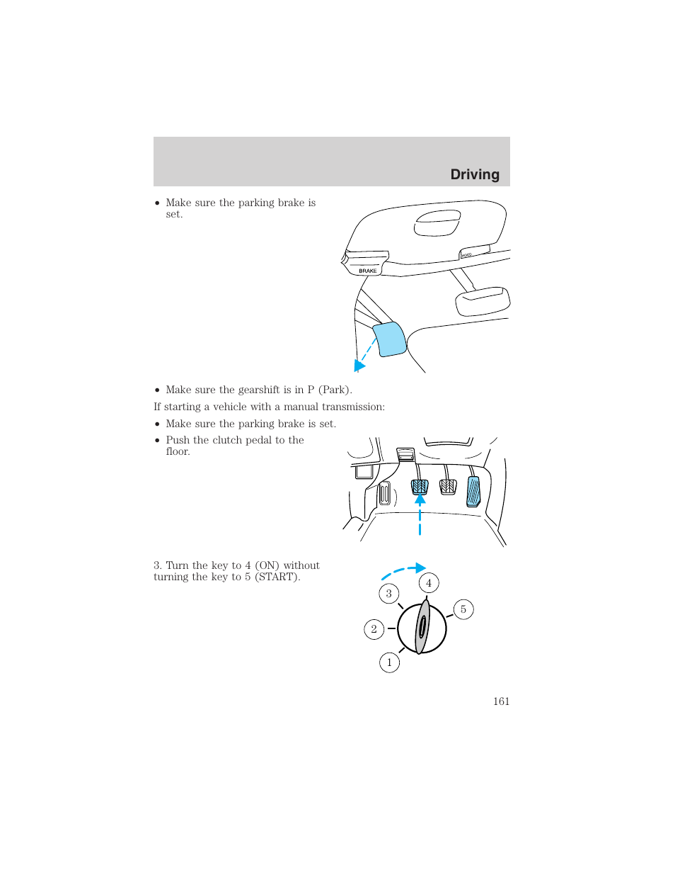 Driving | FORD 2002 F-150 User Manual | Page 161 / 312