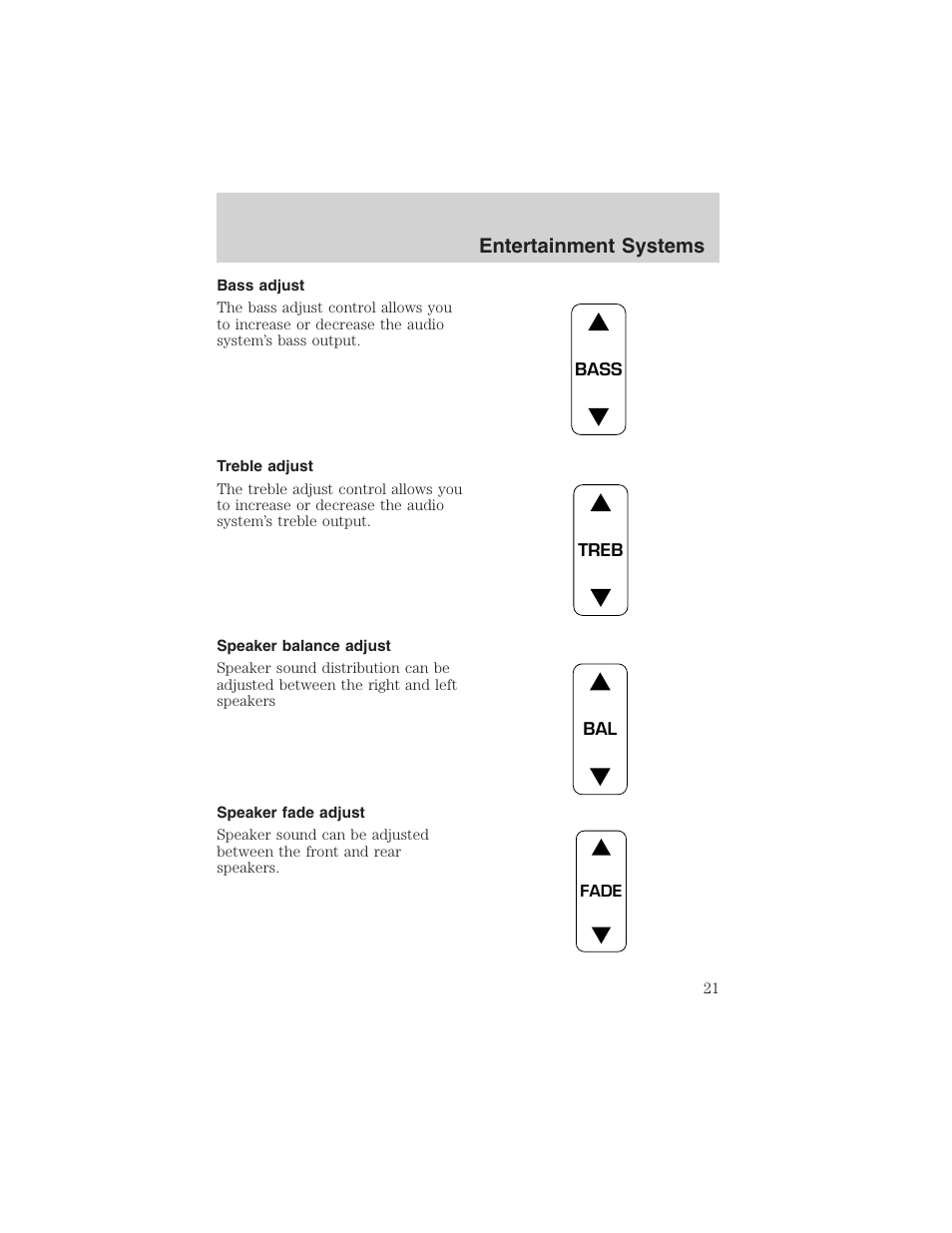 Entertainment systems | FORD 2002 F-150 User Manual | Page 21 / 312