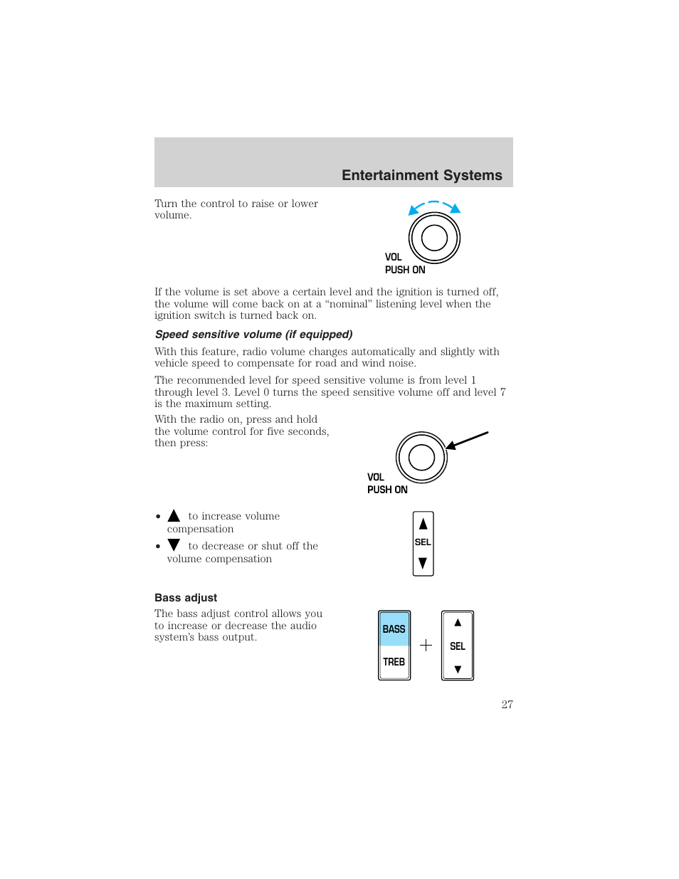 Entertainment systems | FORD 2002 F-150 User Manual | Page 27 / 312