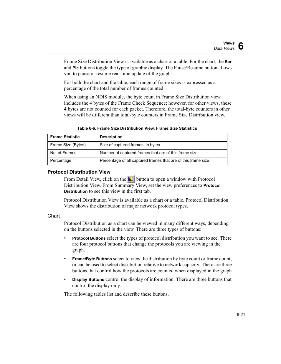 Protocol distribution view, Protocol distribution view -21 | Finisar Surveyor User Manual | Page 119 / 454