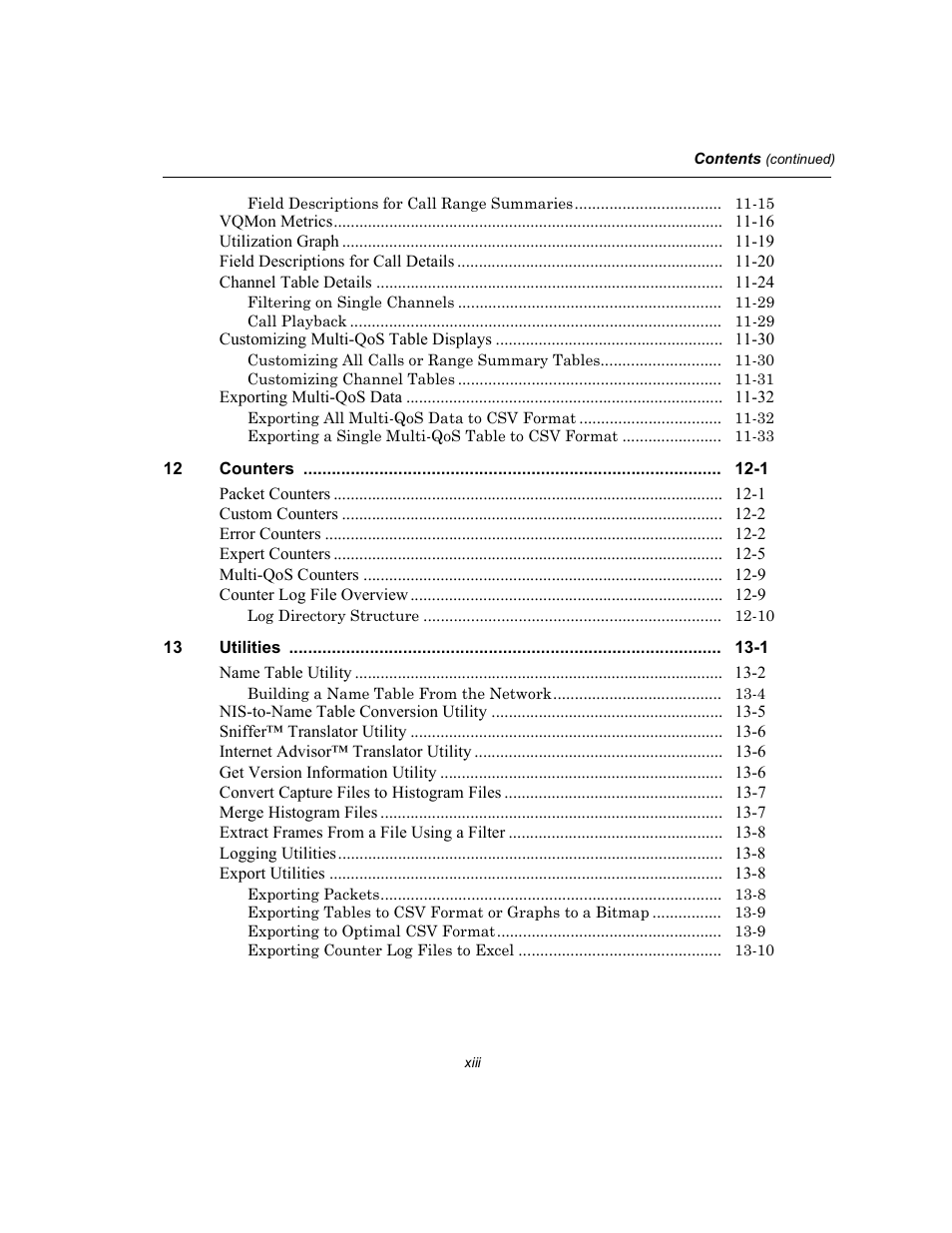 Finisar Surveyor User Manual | Page 13 / 454