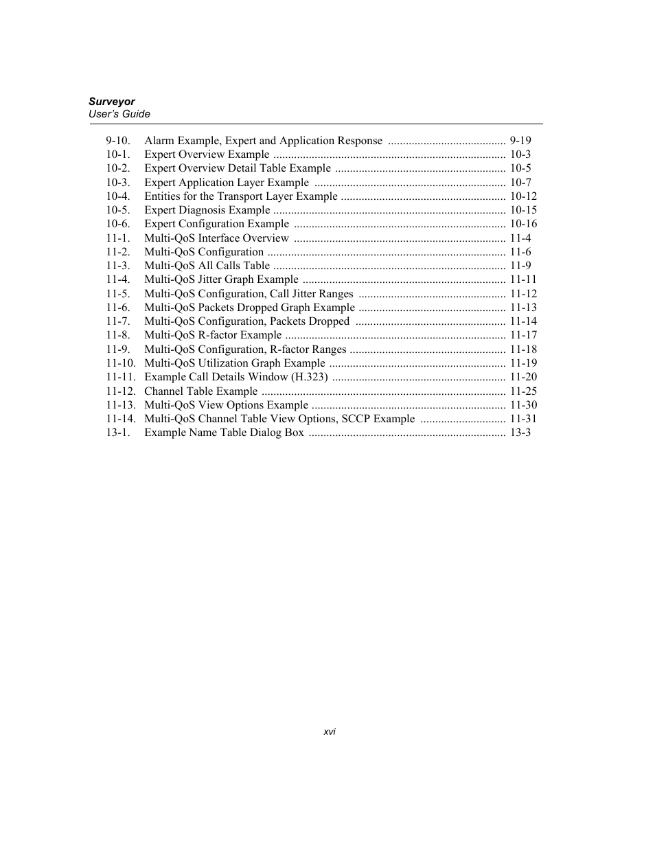 Finisar Surveyor User Manual | Page 16 / 454