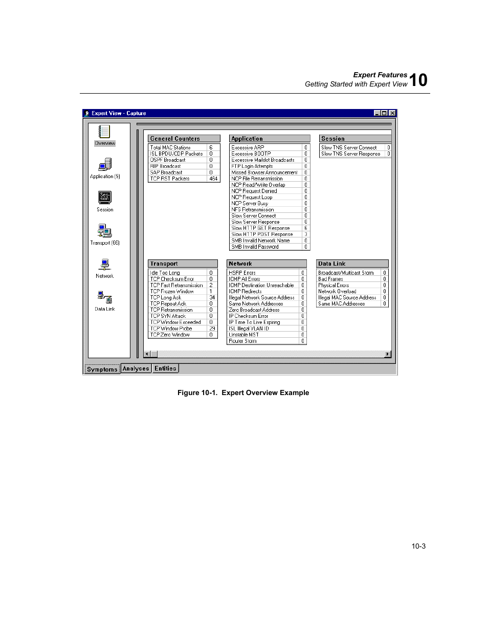 Expert overview example -3 | Finisar Surveyor User Manual | Page 207 / 454