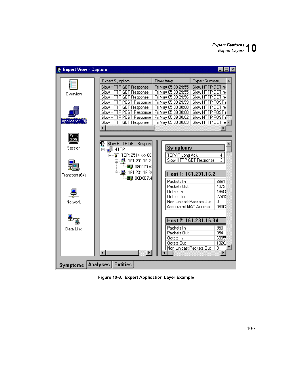 Expert application layer example -7 | Finisar Surveyor User Manual | Page 211 / 454