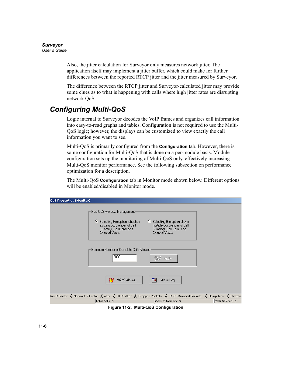 Configuring multi-qos, Configuring multi-qos -6, Multi-qos configuration -6 | Finisar Surveyor User Manual | Page 340 / 454