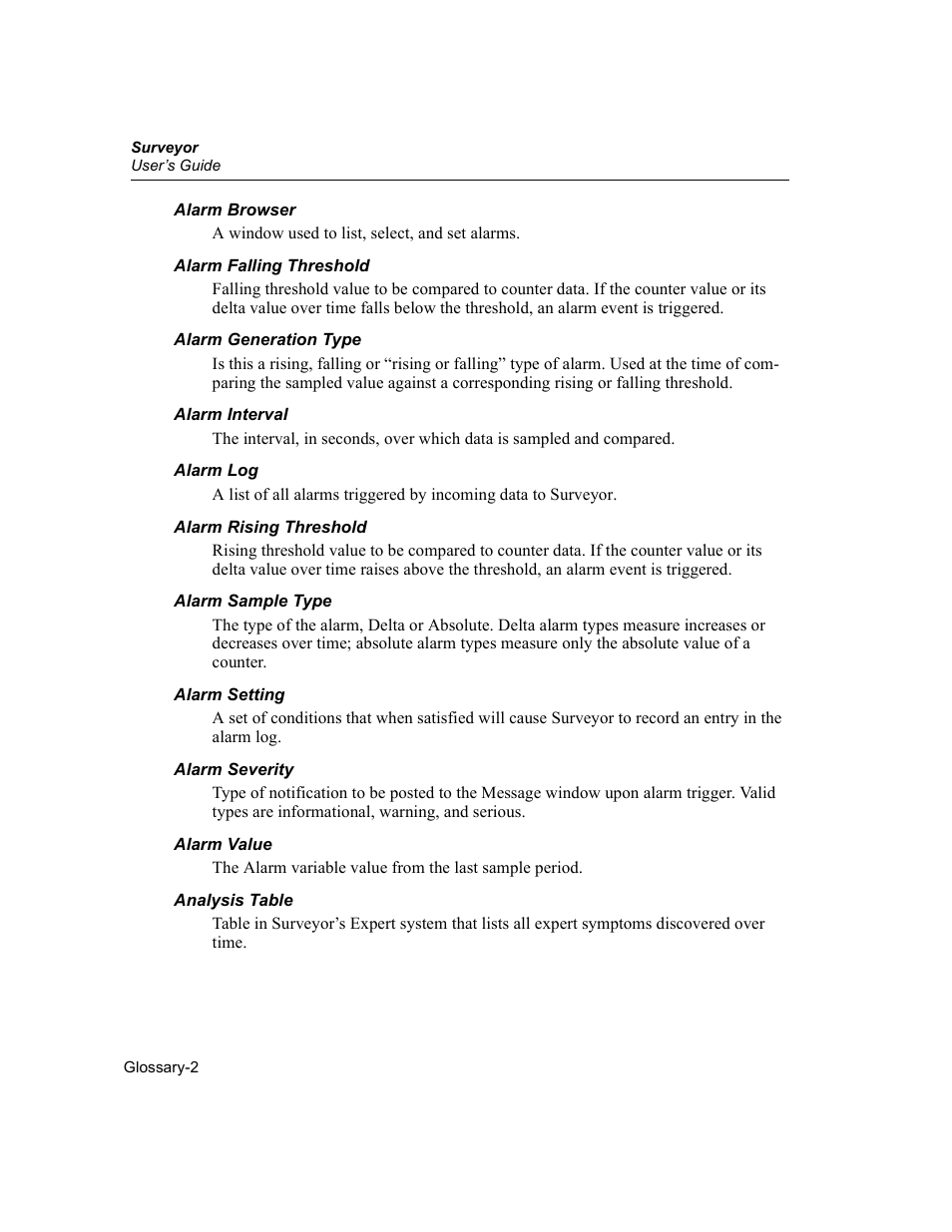 Finisar Surveyor User Manual | Page 428 / 454