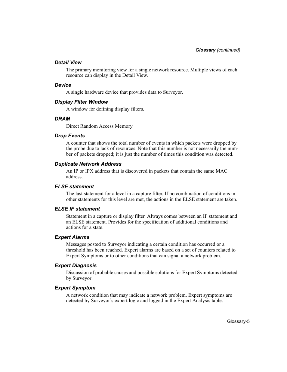 Finisar Surveyor User Manual | Page 431 / 454