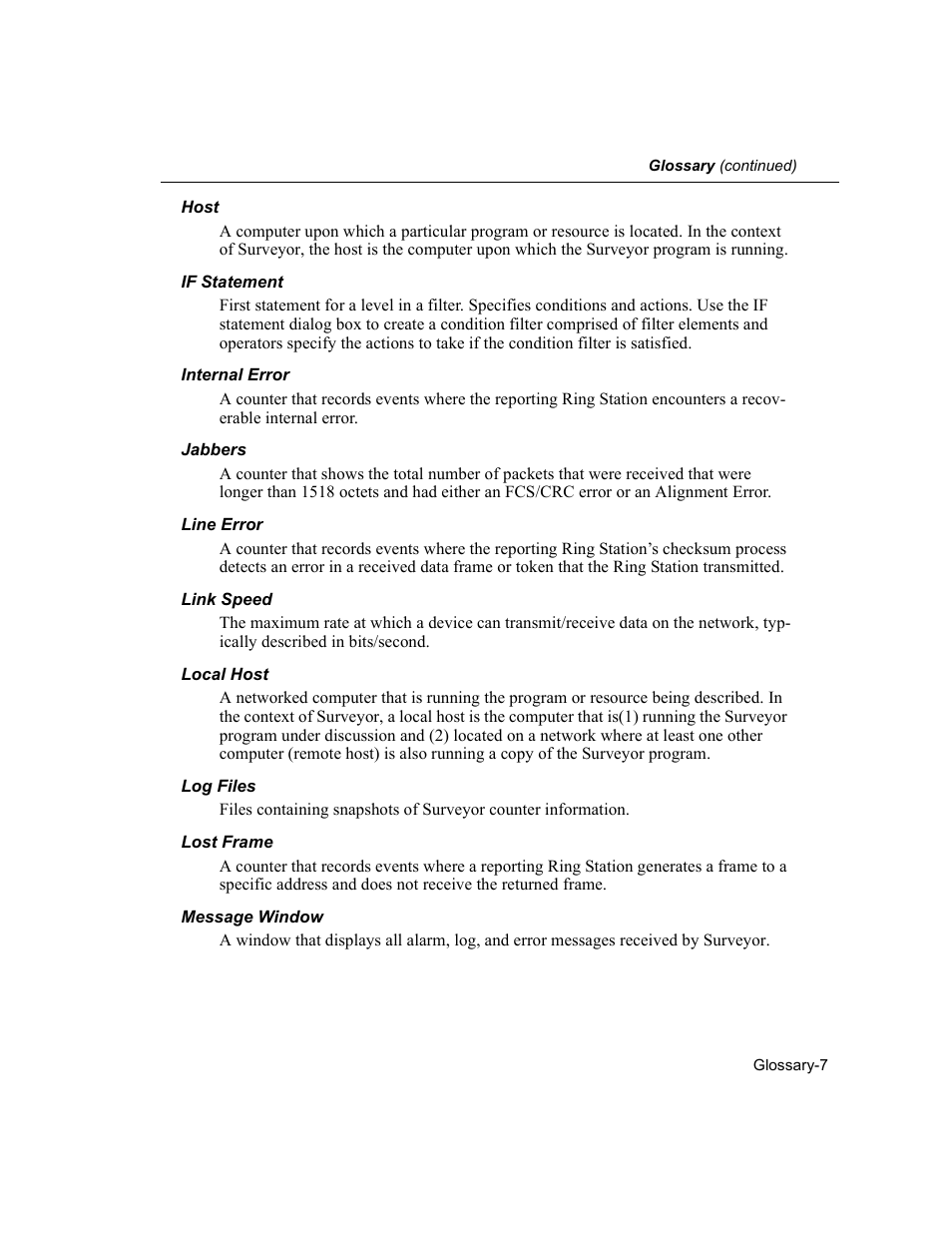 Finisar Surveyor User Manual | Page 433 / 454