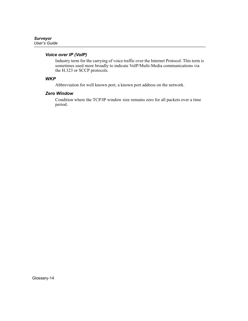 Finisar Surveyor User Manual | Page 440 / 454