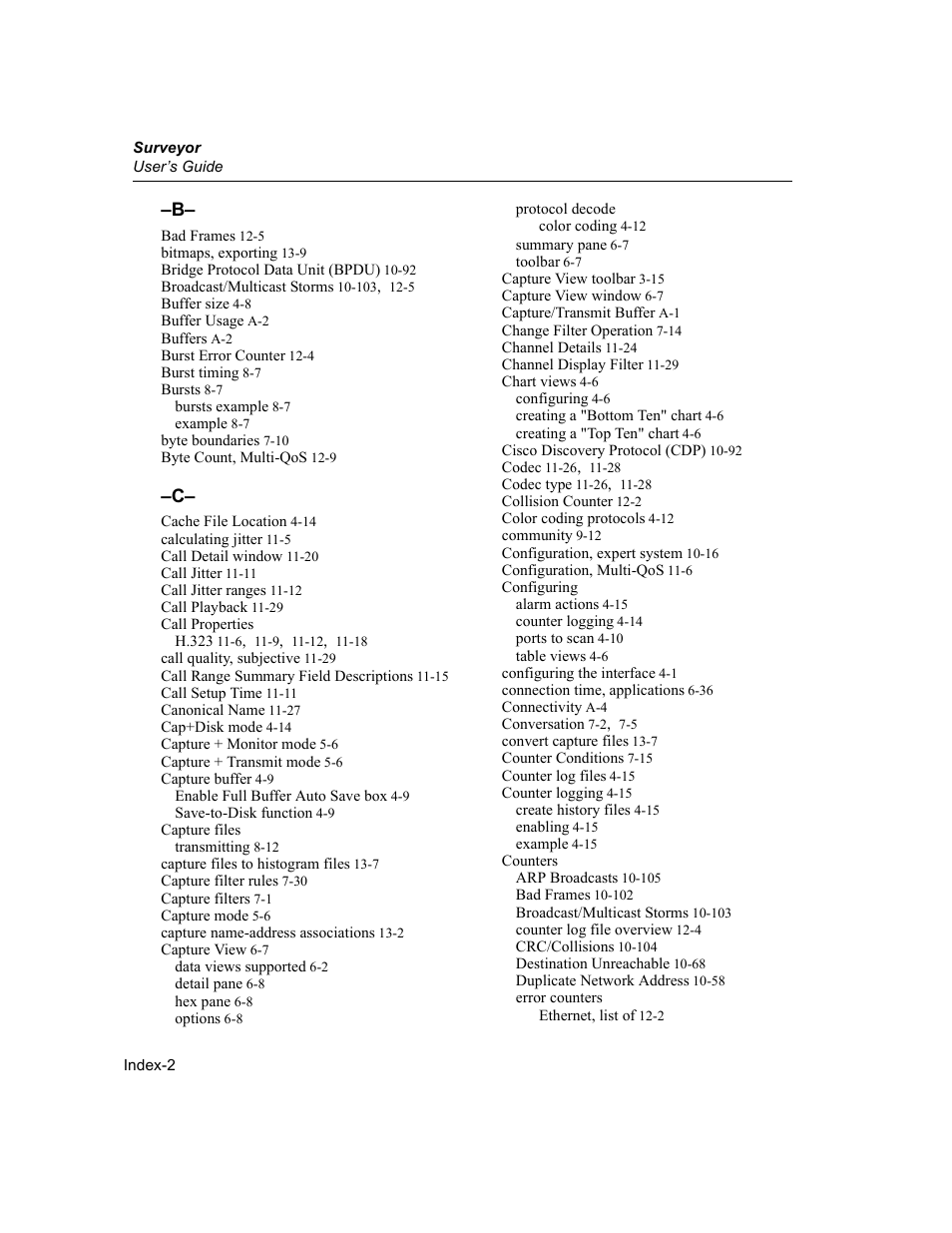 Finisar Surveyor User Manual | Page 442 / 454
