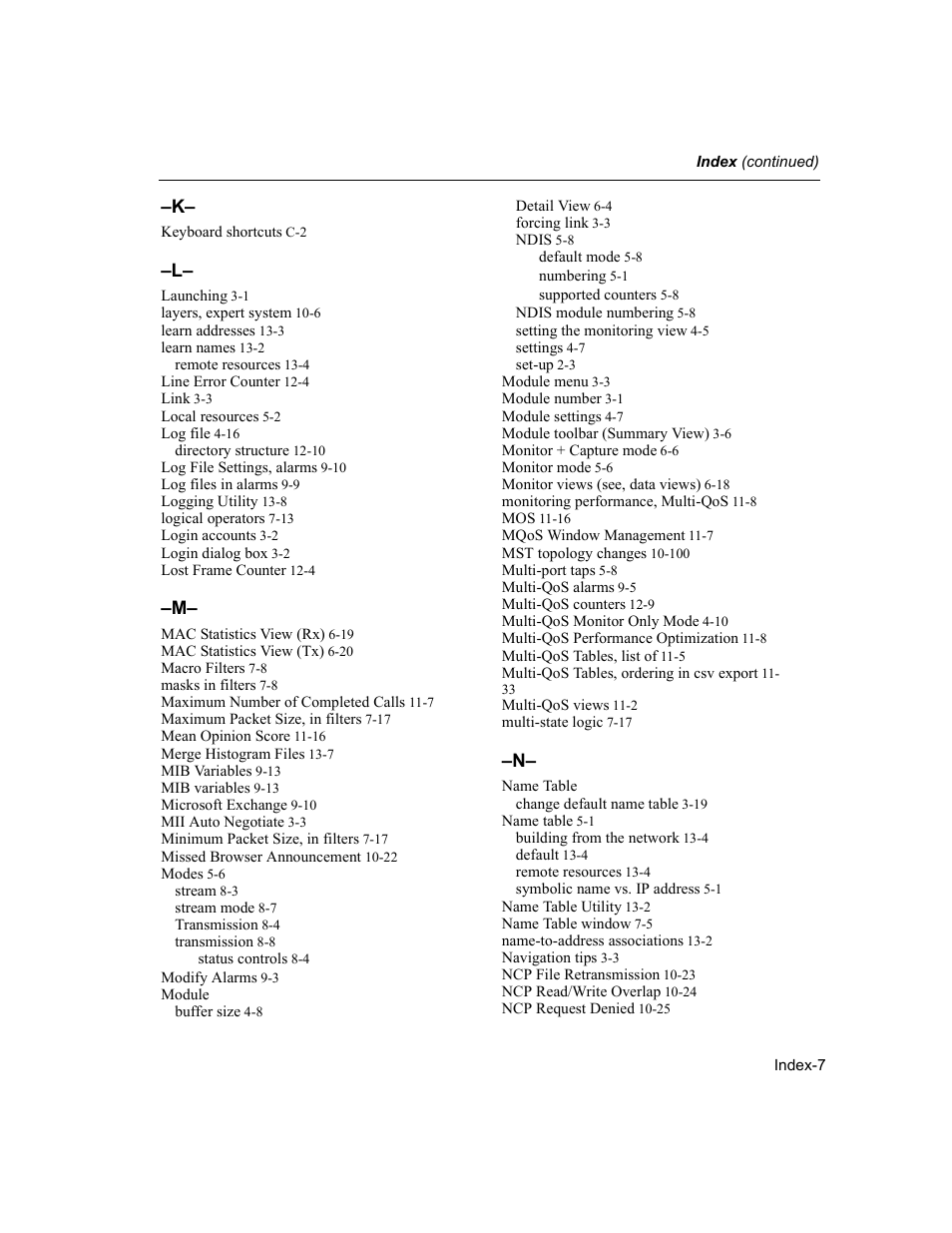 Finisar Surveyor User Manual | Page 447 / 454