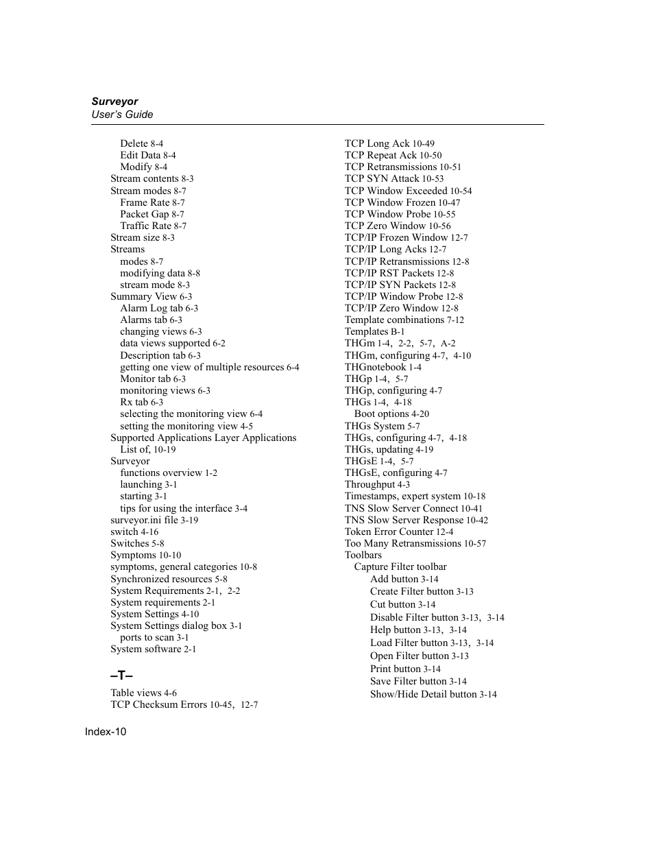 Finisar Surveyor User Manual | Page 450 / 454