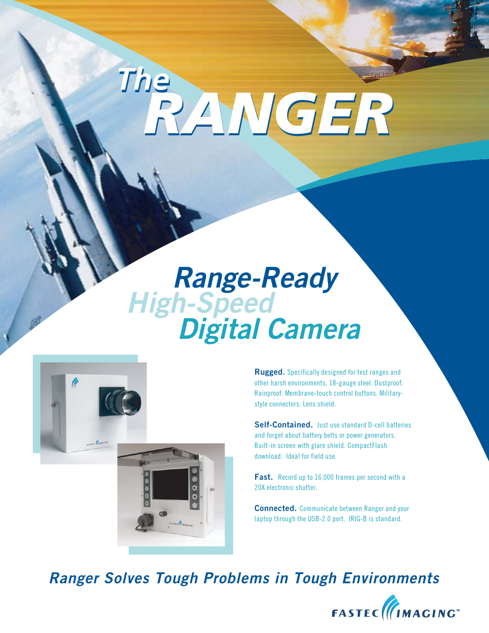 Fastec Imaging Ranger HR User Manual | 2 pages