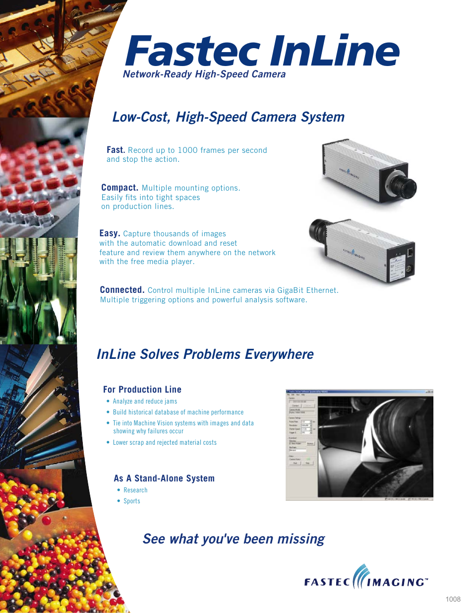 Fastec Imaging High-Speed Camera User Manual | 2 pages
