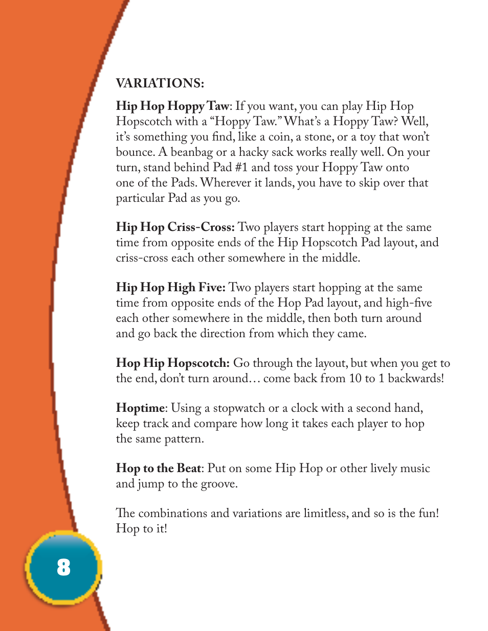 Fundex Games B-Active Hip Hopscotch User Manual | Page 10 / 12